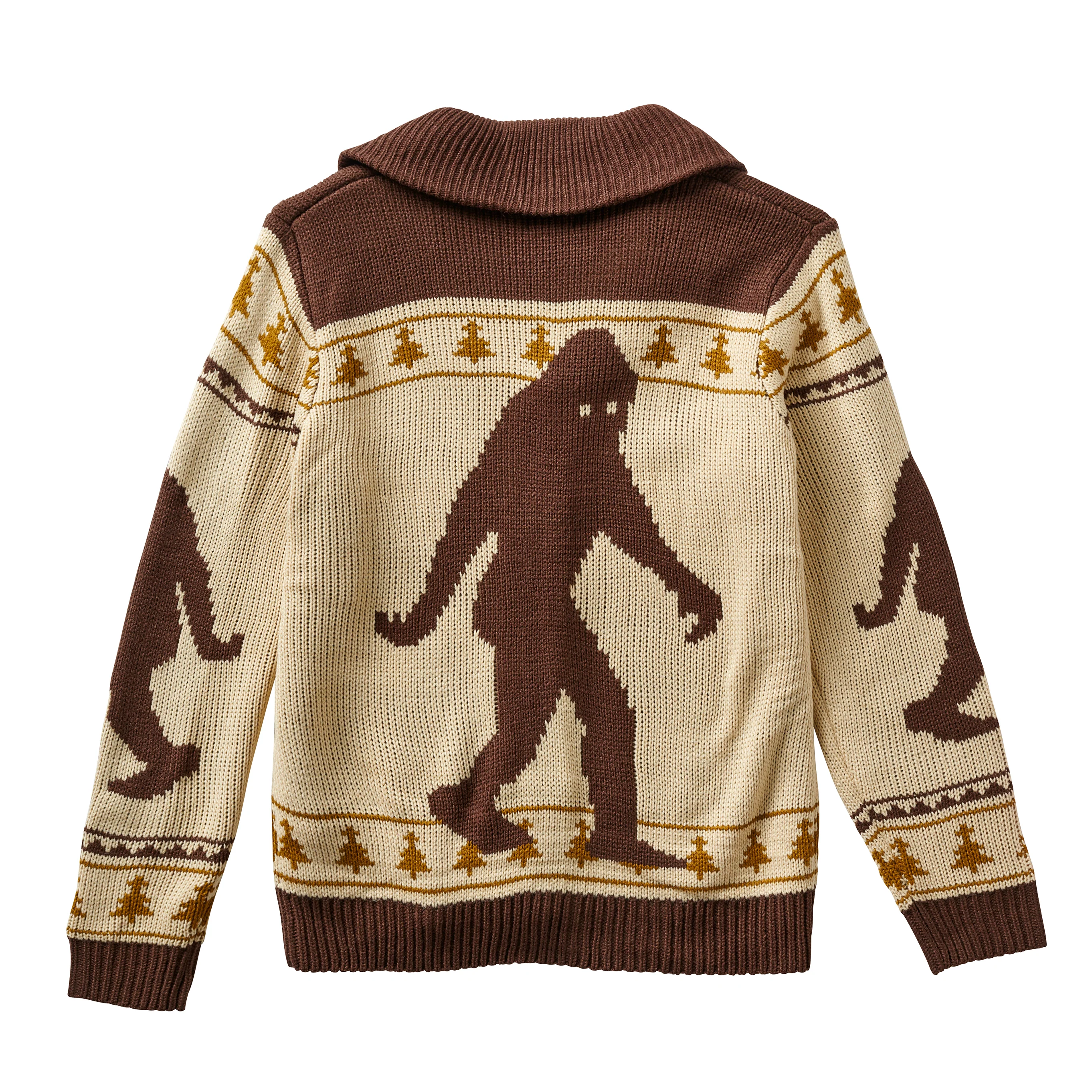 Bigfoot Sasquatch Cardigan - Image 3