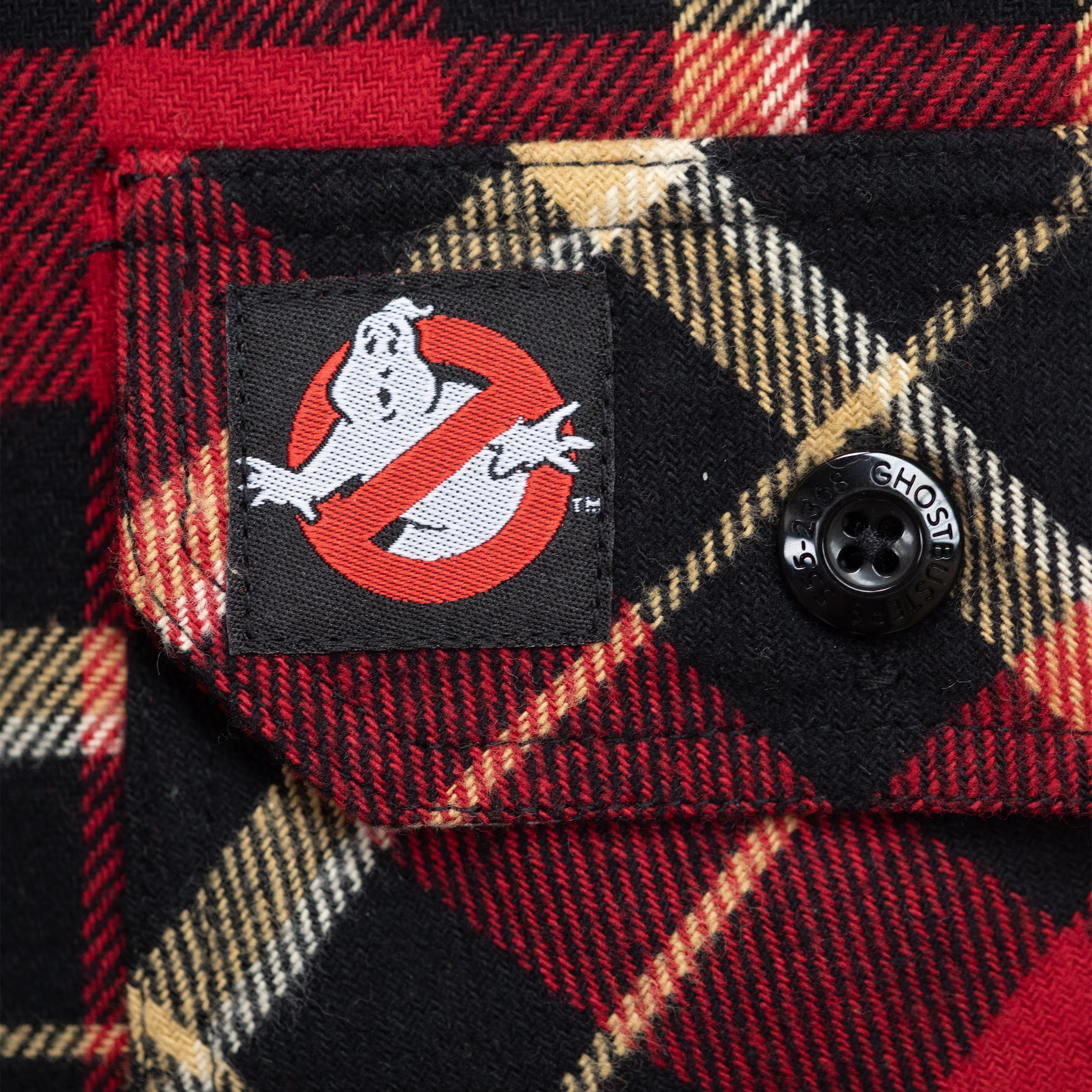 Ghostbusters No Ghosts Flannel - Image 4
