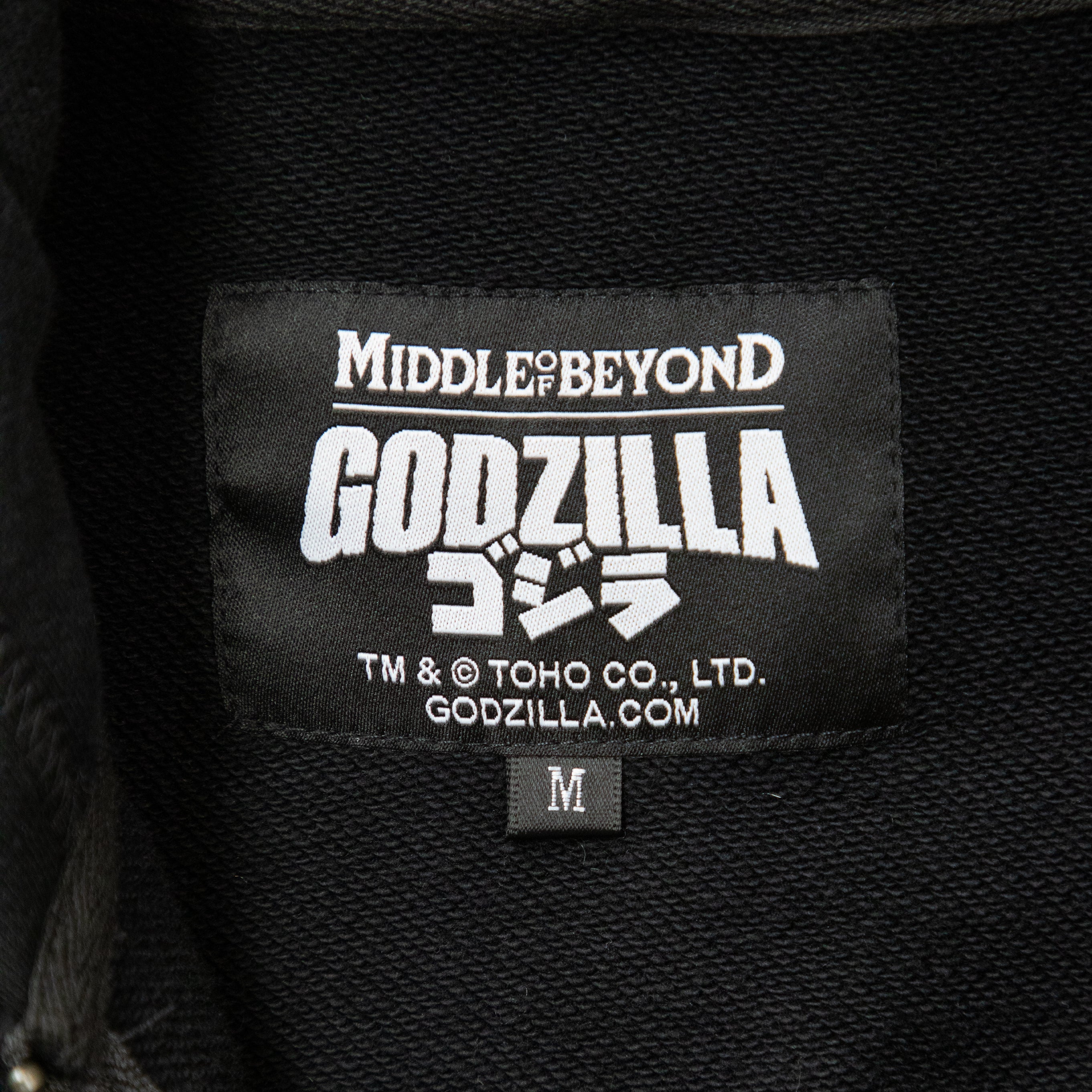 Godzilla The Legend is Reborn French Terry Zip Up Hoodie - Image 5