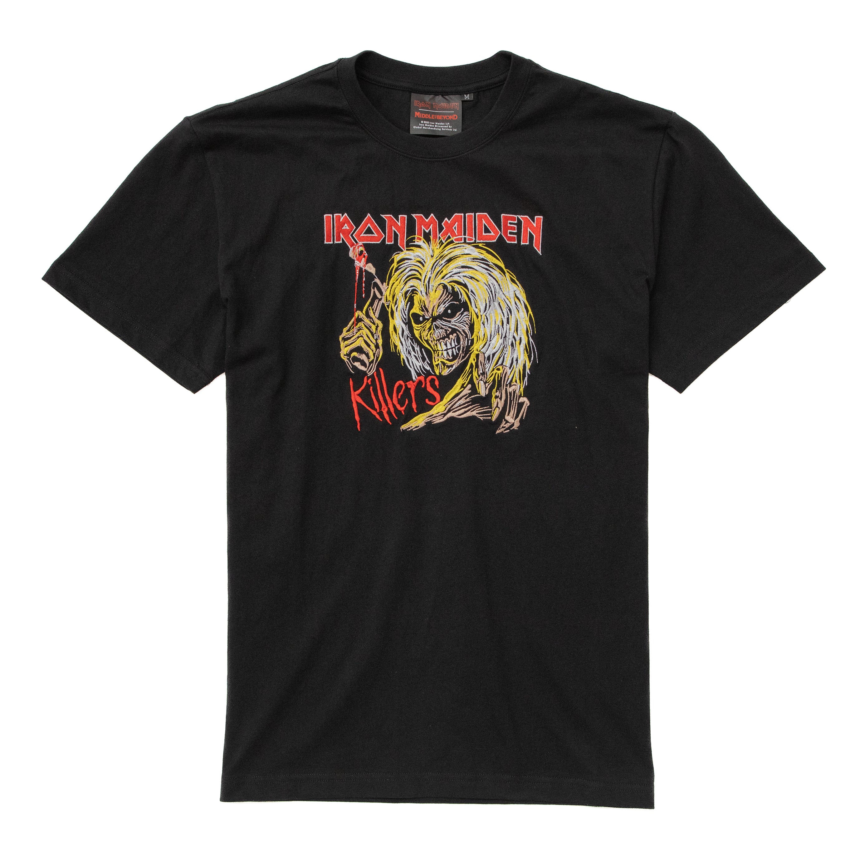Iron Maiden Killers Embroidered T-shirt