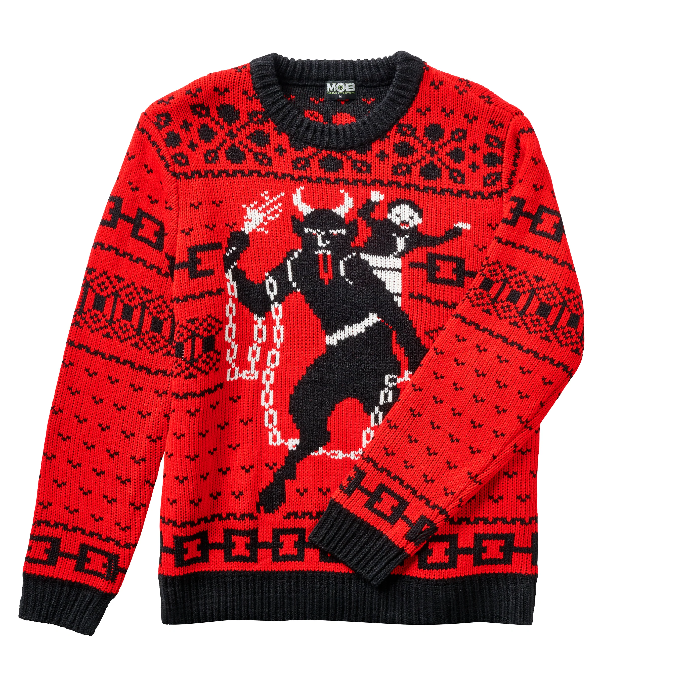 Krampus the Christmas Devil Sweater - Image 3