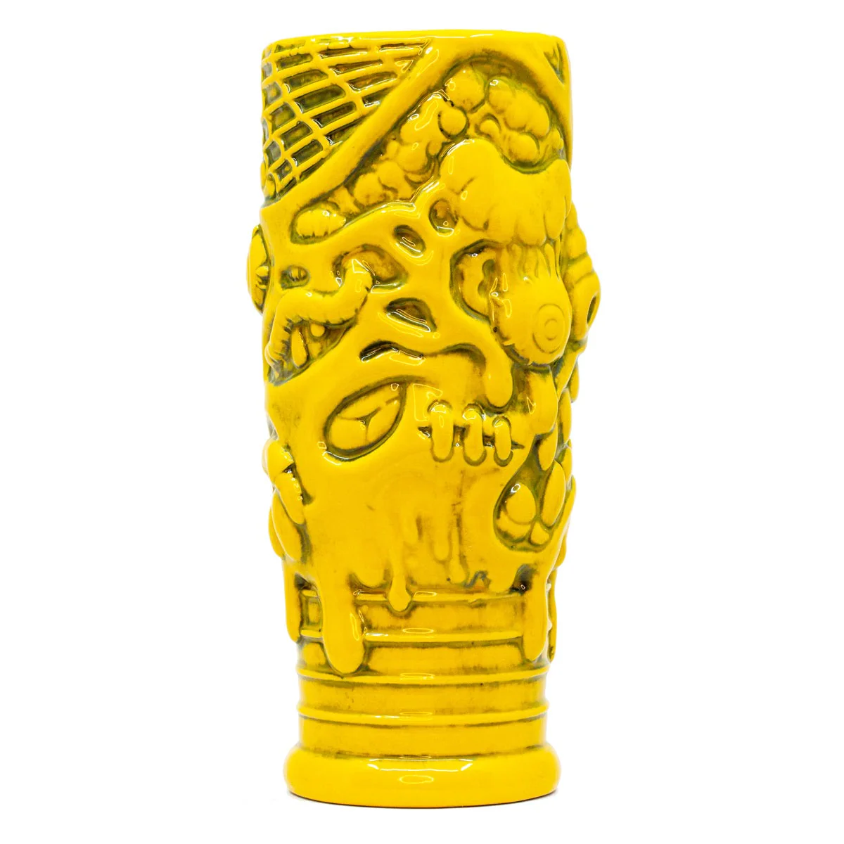 Monster Bat Ceramic Mug: Yellow Variant - Image 3