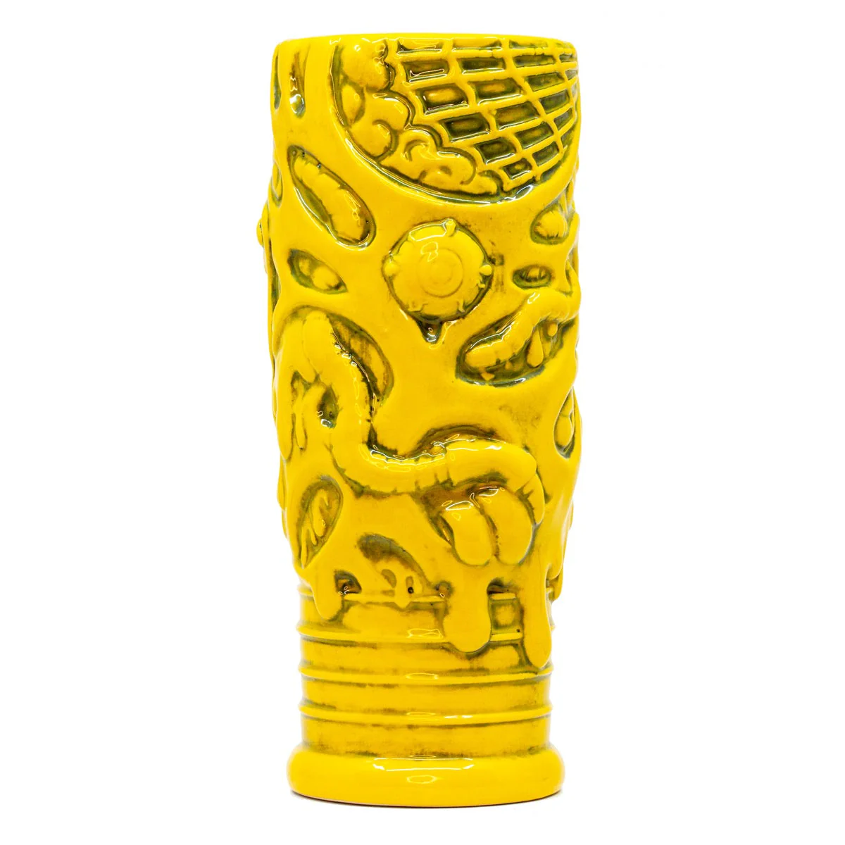 Monster Bat Ceramic Mug: Yellow Variant - Image 4