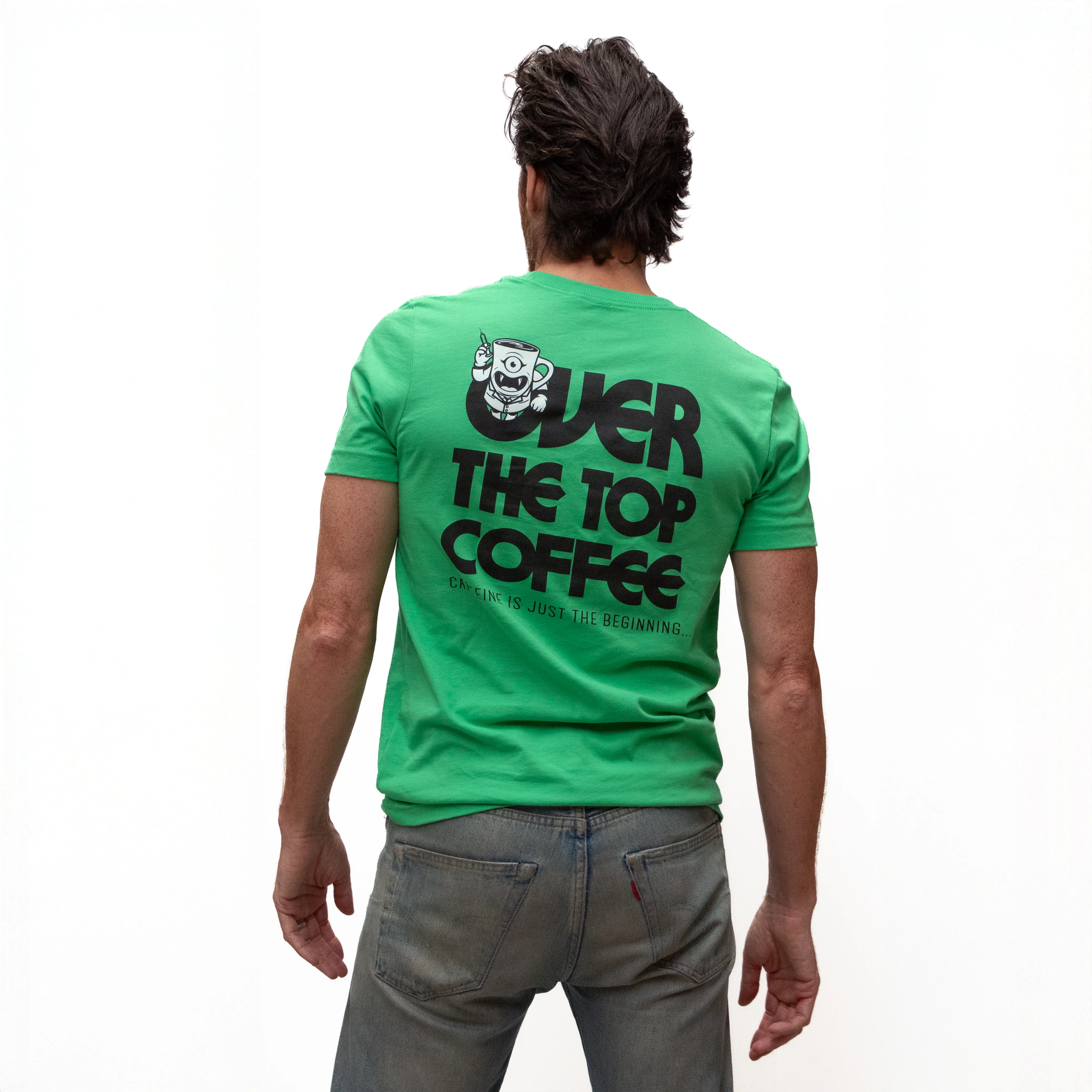 Over the Top Coffee Re-animator T-shirt - Image 4