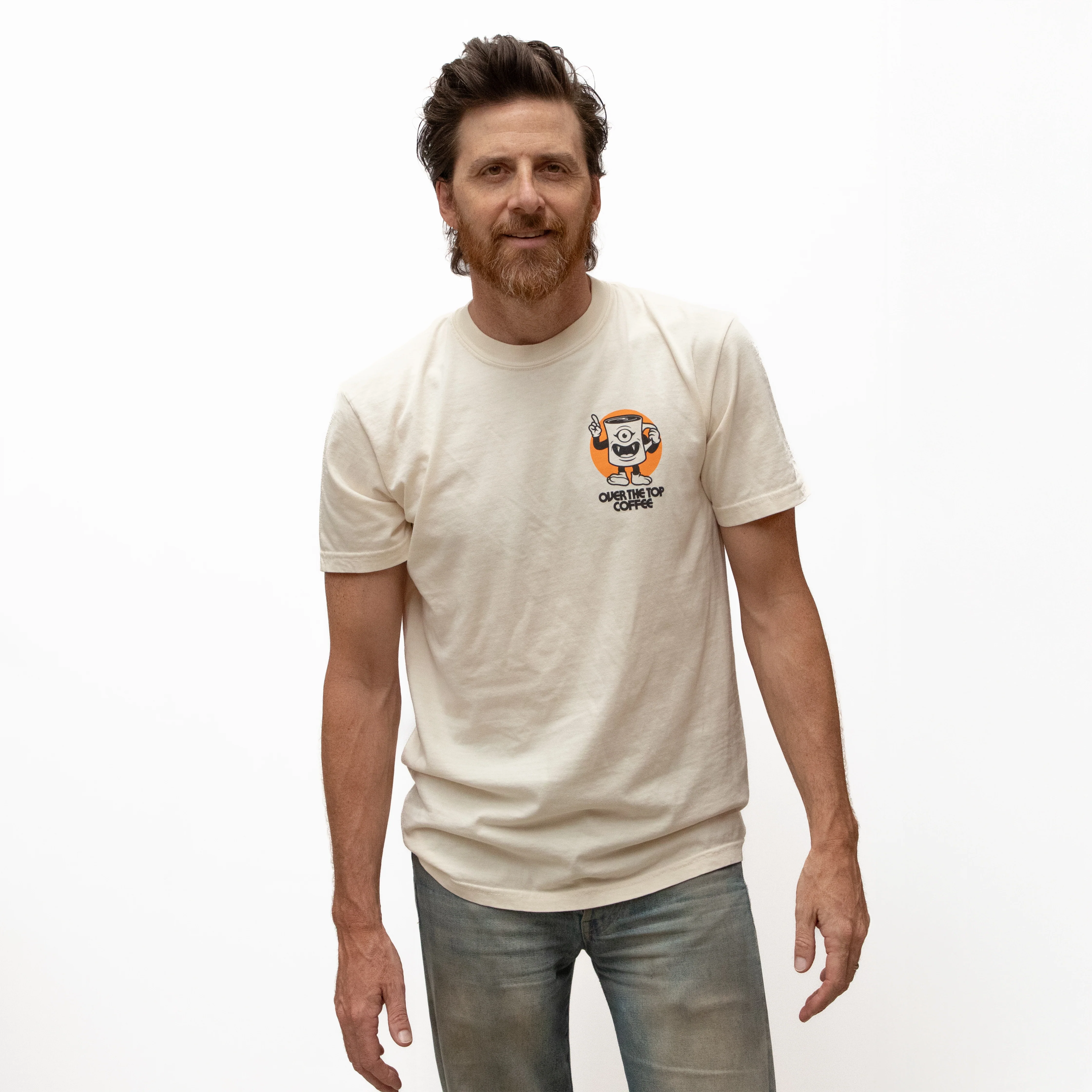 Over the Top Coffee Topper T-shirt - Image 3